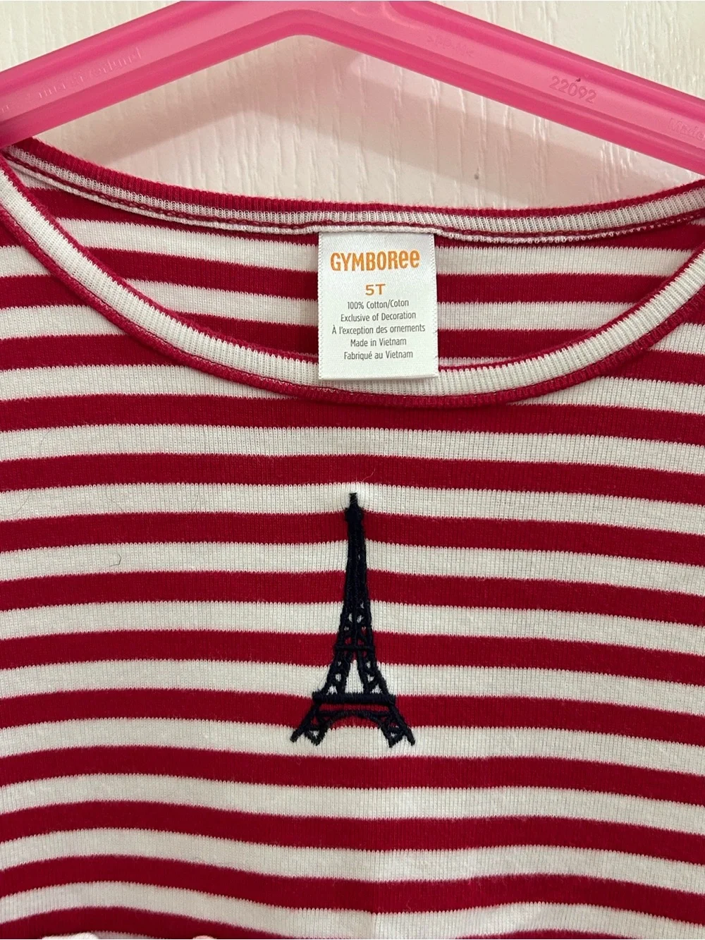 Gymboree Paris Eiffel Tower Dress Size 5T EUC
